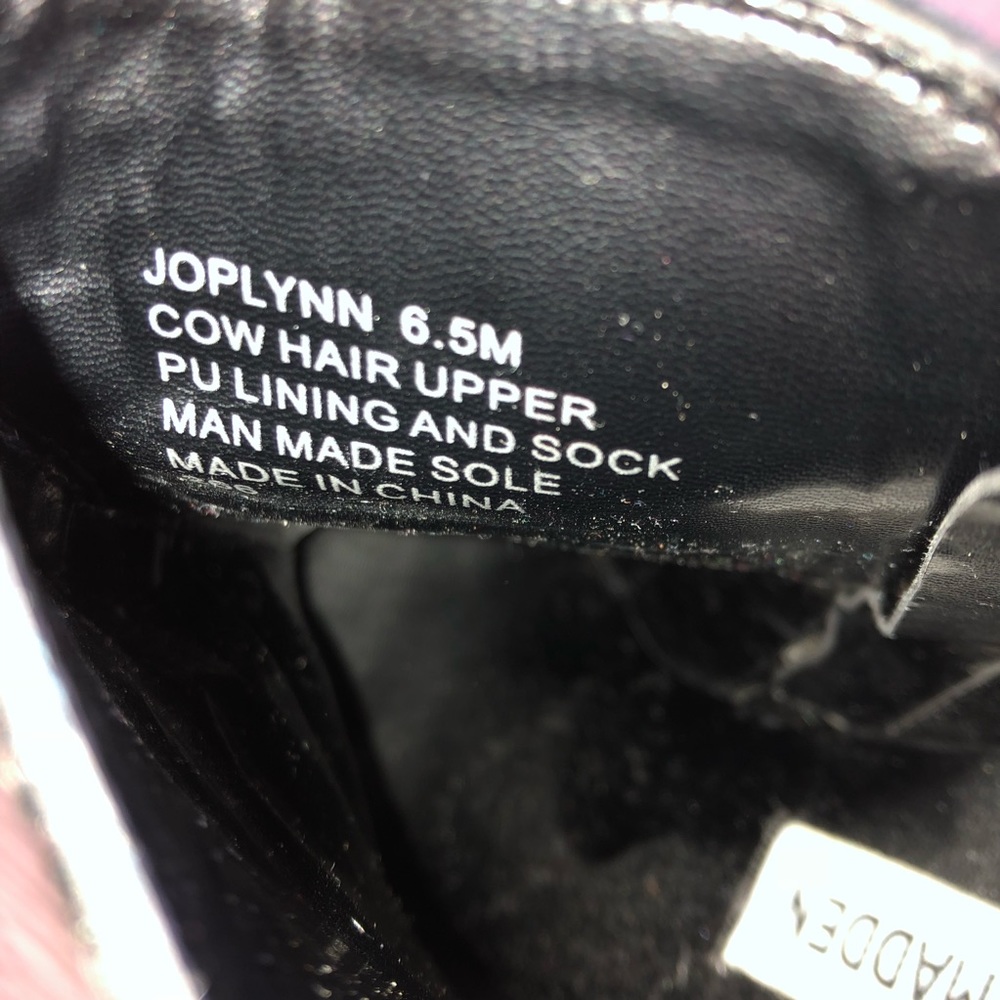 Steve Madden Joplynn Calf Hair Bootie 6.5 - Picture 7 of 7